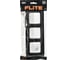 Рамка IEK FLITE 3-местная IP55 Рпро-3-55-ФлЧ черный FI-M30-32-55-K02 5