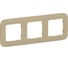 Рамка IEK FLITE 3-местная РУ-3-А-ФлХ хаки FI-M32-31-20-K59 1