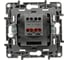 Переключатель IEK ETIKA 1-клавишный, перекрестный сх7 10АХ алюминий 672409 3