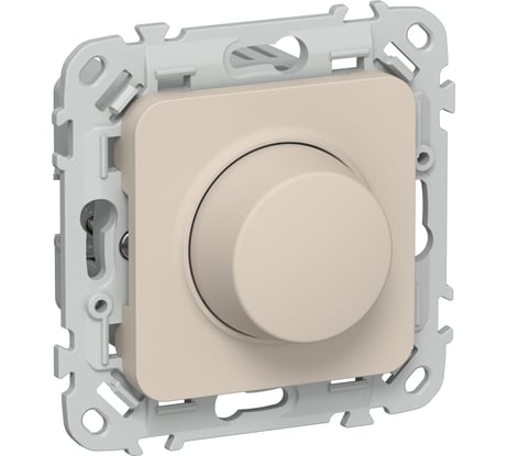 Светорегулятор проходной IEK FLITE LED 250Вт СС16-5-1-ФлЛ льняной FI-D22-0250-P-K88