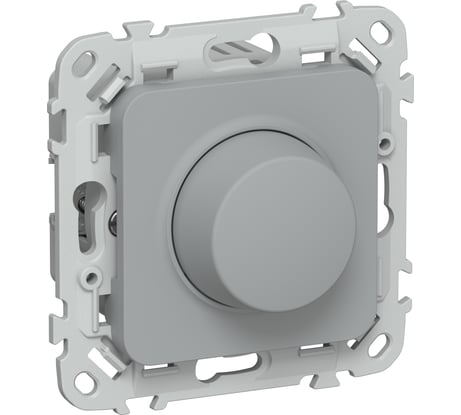 Светорегулятор проходной IEK FLITE TRIAC 550Вт СС26-5-12-ФлС серый FI-D23-0550-P-K03