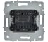 Выключатель дл жалюзи IEK BRITE 10А ВС10-1-5-БрАБ арктический белый BR-V15-0-10-K91 3