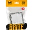 Выключатель дл жалюзи IEK BRITE 10А ВС10-1-5-БрАБ арктический белый BR-V15-0-10-K91 6