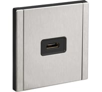 Розетка HDMI IEK FORTE&PIANO FP740M никель FP-H10-M-K50