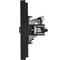Розетка двойная IEK FORTE&PIANO TV+RJ45 кат.5E FP136M черный FP-AK20-1-M-K02 5