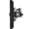 Розетка двойная IEK FORTE&PIANO TV+RJ45 кат.6 FP137M черный FP-AK20-2-M-K02 5