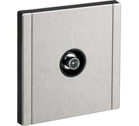 Розетка TV IEK FORTE&PIANO проходная FP729M никель FP-A10-P-M-K50