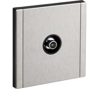 Розетка TV IEK FORTE&PIANO оконечная FP728M никель FP-A10-O-M-K50