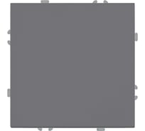 Переключатель 1-клавишный (механизм) STEKKER СЗК, 250В, 10A, серия Эмили, RSW10-5105-10ZK, платиново-серый, soft touch, 50240