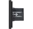 Розетка USB IEK FORTE&PIANO A+A 3,1А FP149M черный FP-U21-D31-M-K02 3