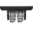 Розетка компьютерная 2-ая IEK FORTE&PIANO RJ45 кат.5E FP733M никель FP-K20-1-M-K50 4
