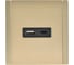 Розетка USB IEK FORTE&PIANO A+C 3,1А FP650M шампань FP-U22-D31-M-K37 2