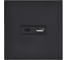 Розетка USB IEK FORTE&PIANO A+C 3,1А FP150M черный FP-U22-D31-M-K02 2