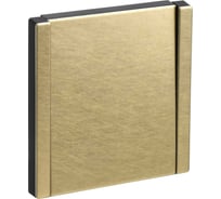 Выключатель 1-клавишный IEK FORTE&PIANO перекрестный 10А FP612M шампань FP-V13-0-10-1-M-K37