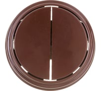 2-клавишный выключатель Bylectrica А56-2212 6А открытой установки, серия РЕТРО, коричневый, А56-2212 коричневый