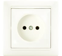 2-местная розетка Bylectrica скрытой установки, серия СТИЛЬ, бежевый, РС16-305 бежевый