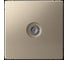 TV-коннектор Systeme Electric ARTGALLERY механизм, шампань GAL000593 1