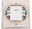 1-клавишный выключаетль Bylectrica скрытой установки IP44, серия СТИЛЬ, белый, С110-827 4