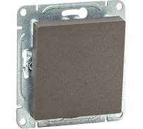 Механизм выключателя EKF одноклавишный, перекрёстный, мокко, Эпика UP1-SWM-12