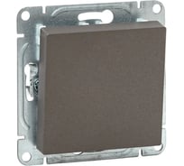 Механизм выключателя EKF одноклавишный, кнопочный, мокко, Эпика UP1-SWM-13