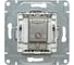 Механизм розетки EKF TV, оконечная, шампань, Эпика UP1-SOC-TV-3 3