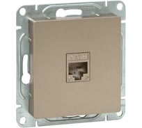 Механизм розетки EKF RJ11, шампань, Эпика UP1-SOC-RJ11