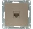 Механизм розетки EKF RJ11, шампань, Эпика UP1-SOC-RJ11 2