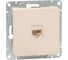 Механизм розетки EKF RJ11, кремовый, Эпика UP1-SOI-RJ11 1