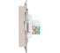 Механизм розетки EKF RJ11, кремовый, Эпика UP1-SOI-RJ11 3