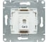 Механизм розетки EKF RJ11, кремовый, Эпика UP1-SOI-RJ11 7