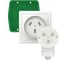 Силовой комплект Systeme Electric W59 32 А, 250 В: розетка, вилка, монтажная коробка, белый SK32-352-18 1
