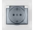 Розетка TDM ELECTRIC Таймыр 2П+З, с крышкой, 16А, 250В, IP44, белая, бакелит, пром.упак. SQ1814-0590 1
