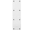 Розетка Intro Quadro 2-210-01 с заземлением пятиместная 5х2P+E 16А-250В IP20 ОУ белый Б0053856 2