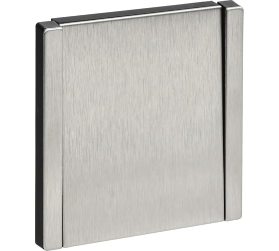 Выключатель 1-клавишный IEK FORTE&PIANO 10А FP701M никель FP-V10-0-10-1-M-K50