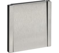 Выключатель 1-клавишный IEK FORTE&PIANO самовозвратный 10А FP710M никель FP-V14-0-10-1-M-K50