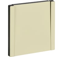 Выключатель 1-клавишный IEK FORTE&PIANO самовозвратный 10А FP810M сланец FP-V14-0-10-1-M-K41