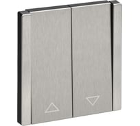 Выключатель жалюзи IEK FORTE&PIANO 10А FP711M никель FP-V15-0-10-1-M-K50