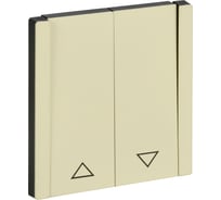 Выключатель жалюзи IEK FORTE&PIANO 10А FP811M сланец FP-V15-0-10-1-M-K41