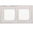 Рамка 2-местная IEK FLITE IP55 Рпро-2-55-ФлБ белый FI-M20-32-55-K01 3