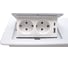 Блок розеток Mebax LK-DMS-741 2 секции Белый Полуавтоматический 1 USB + 1 type C беспроводная зарядка 00-00003480 4