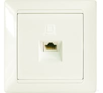 Компьютерная розетка Bylectrica серия СТИЛЬ, бежевый, РК18-006 бежевый