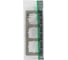 Рамка Systeme Electric W59 DECO 3-постовая, платина KD-3D-128 4
