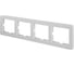 Рамка Systeme Electric W59 DECO 4-постовая, белый KD-4D-18 2