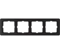 Рамка Systeme Electric W59 DECO 4-постовая, графит KD-4D-138