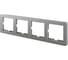 Рамка Systeme Electric W59 DECO 4-постовая, платина KD-4D-128 2