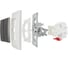 Выключатель 2-клавишный Systeme Electric W59 с подсветкой, 10АХ, механизм, графит VS510-251-13-86 4