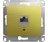 Компьютерная розетка Systeme Electric Glossa Фисташковая RJ45 кат.5E SE GSL001081K 1