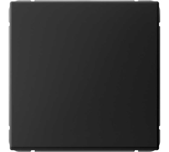 Выключатель 1-клавишный ArtGallery, 10 АХ, механизм Systeme Electric Черный шелк GAL001711