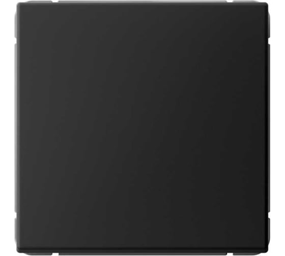 Выключатель кнопочный 1-клавишный ArtGallery, 10 АХ, механизм Systeme Electric Черный шелк GAL001715