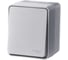 Выключатель Systeme Electric ATLASDESIGN RRR PROFI IP54, открытой установки, 1-клавишный, 10 АХ, серый ATN543011R 1